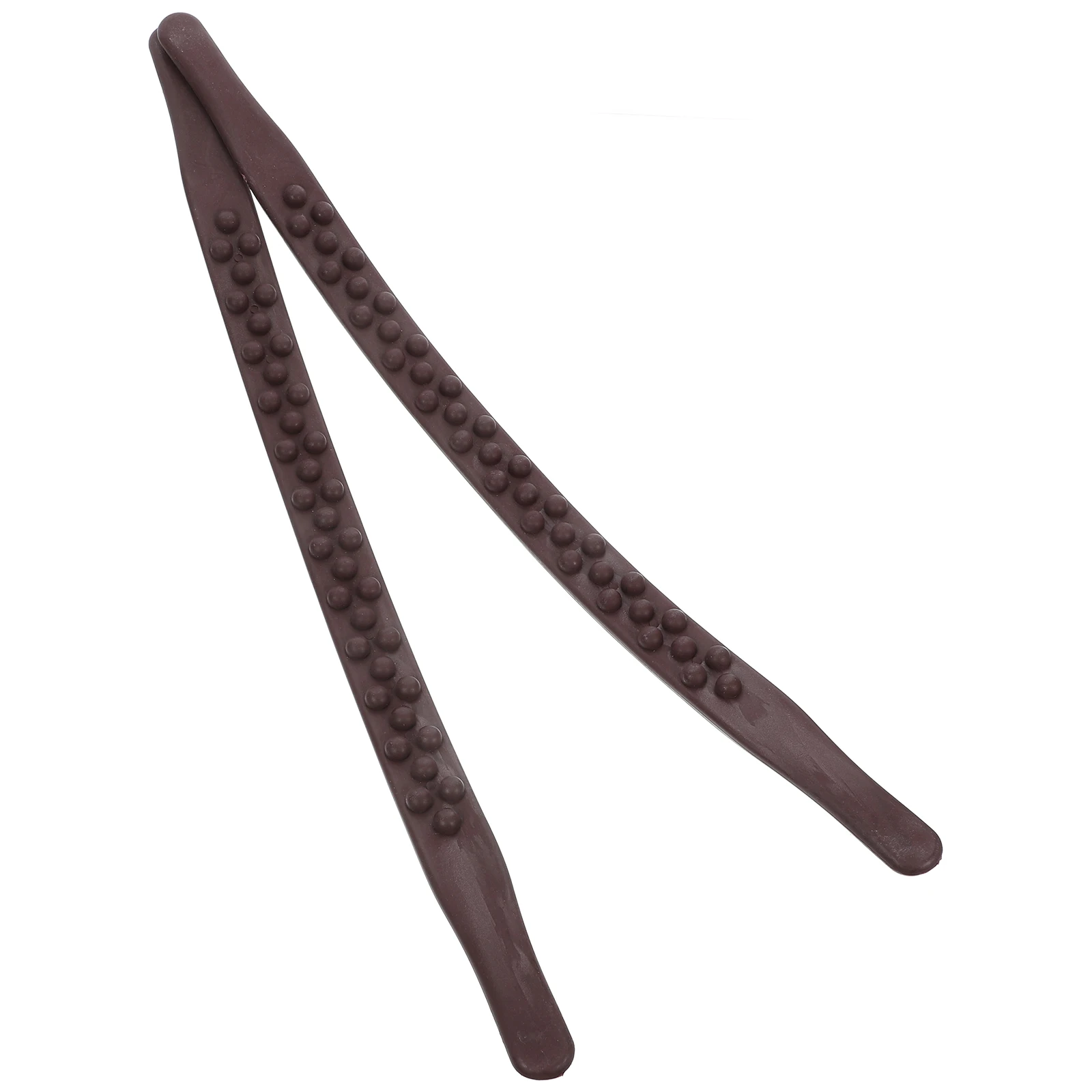 

2pcs Massage Stick GuaSha Tool Handheld Body Roller Plastic Massage Tool Plastic Massager Back Abdomen Meridian Clearing