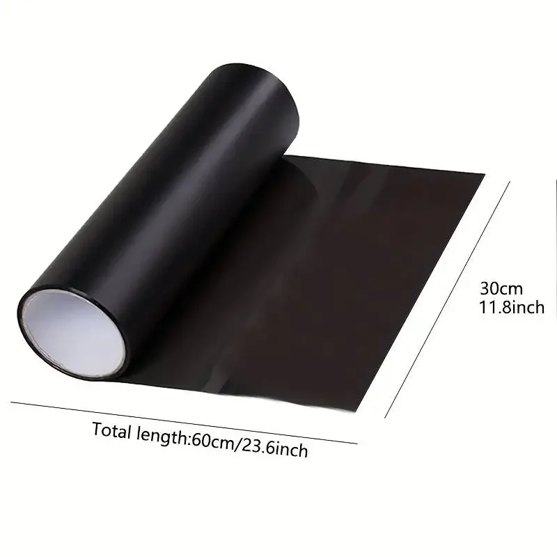 Gloss Transparent Light Black Smoke PVC Film Tint 30 X200cm Headlight Taillight Wrap Cover Film Foil Sticker Cover Car Styling image 2