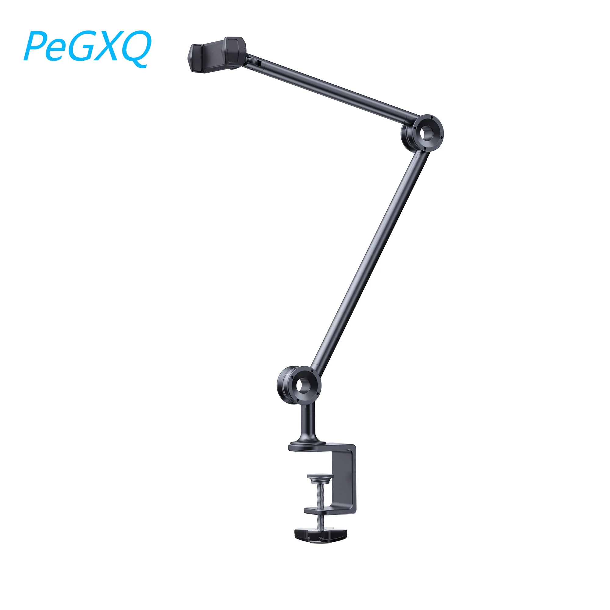 

Aluminum Long Arm Tablet Stand Mount Compatible with IPad/iPad Mini/iPad Pro 12.9" /Tablets 7-13 Inch for Home, Office and Bed