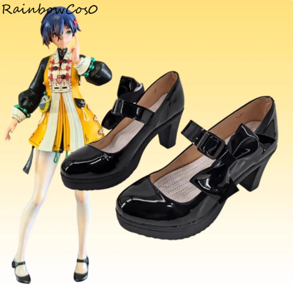 

Belle Zenless Zone Zero Обувь для косплея Сапоги Игра Аниме Вечеринка Хэллоуин RainbowCos0 W5250