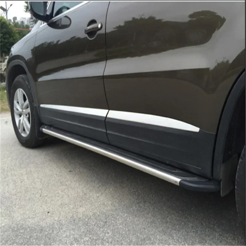 

Car Accessories For vw Volkswagen Tiguan 2010 2011-2013 2014 2015 2016 Body door side anti-collision decorative bright strip