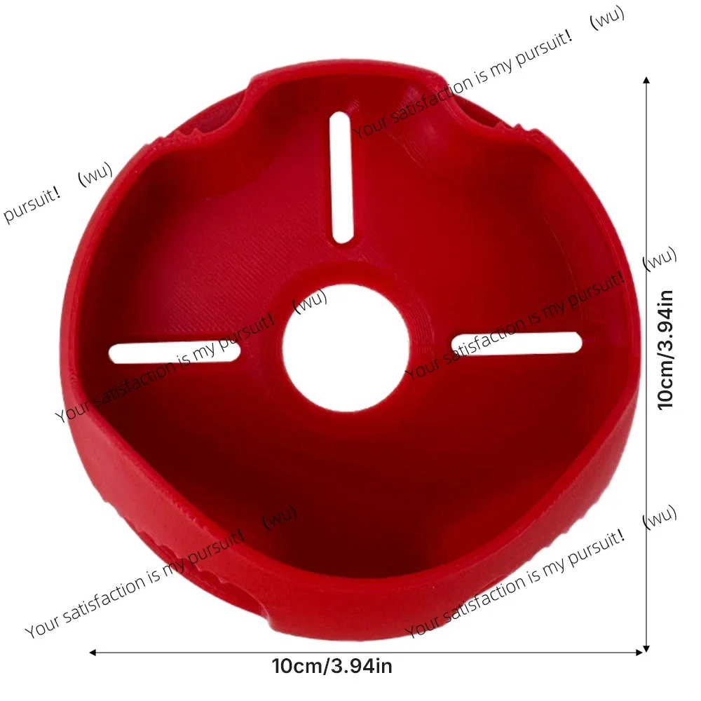 مجمع غبار الحفر، صندوق غبار الحفر القابل لإعادة الاستخدام، جهاز وعاء الغبار الأحمر، مقاوم للغبار، متعدد الوظائف #5