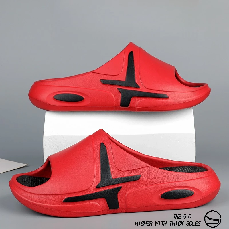 

2026 Summer New Anti‑Slip Wear‑Resistant Soft Sole Slide Sandals Beach Slippers Casual Sports Outdoor Slippers