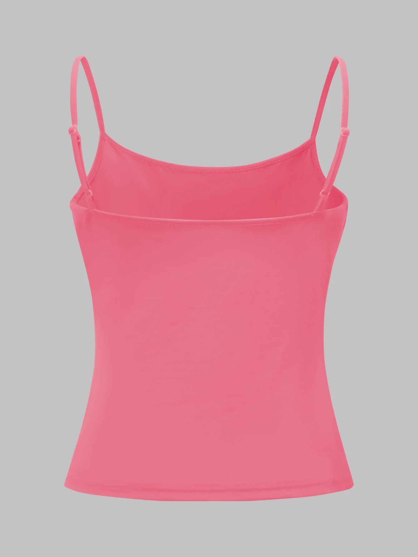 Summer Fashion Versatile Casual Breathable Micro Elastic Fabric Sleeveless Strap Top New Women Tank Top Strap Slim Top