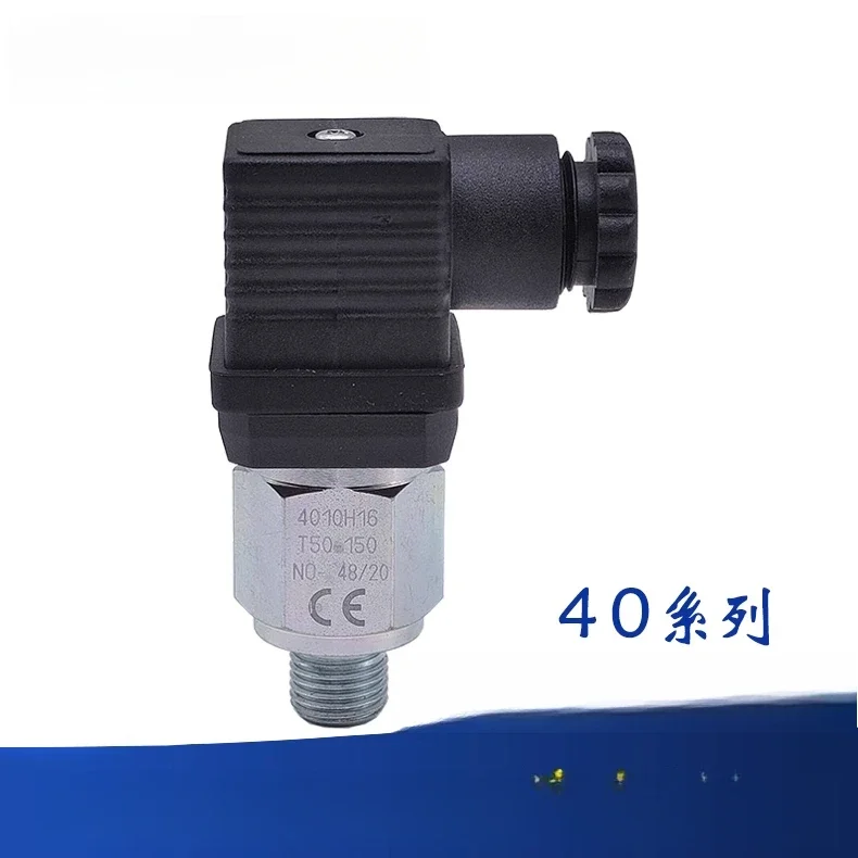 Hydraulic overload protection adjustable mechanical pressure switch pressure relay