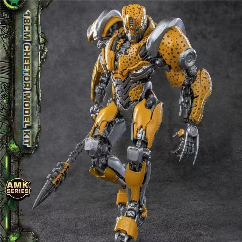 18cm トランスフォーマー映画7 AMK PRO チーター 可動式組み立て済みロボットモデル コレクターフィギュア 愛好家向けギフト 在庫あり