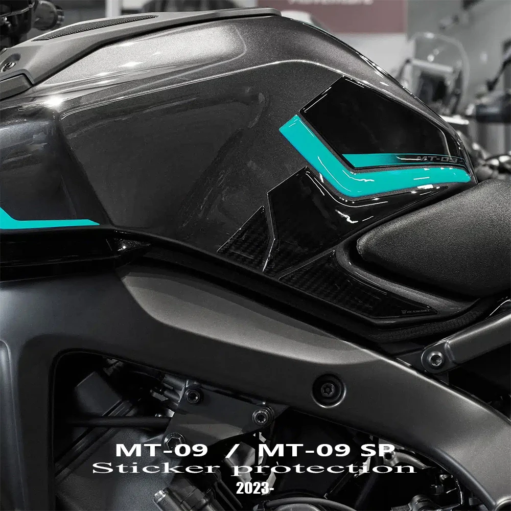 

3D Tank Pad Protection Kit Motorcycle Accessories Decal Kit For MT-09 SP MT09 2024-