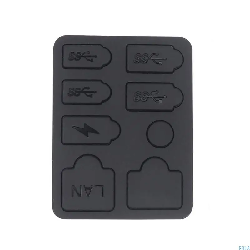 R91a Gust Sluge for PS 5 Antidust Cover Gaming Accessories Dustproof Plug
