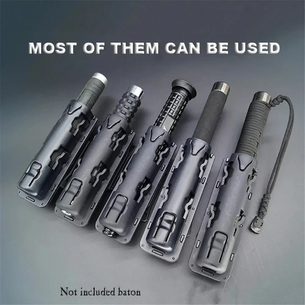 

Тактический чехол-кобура для жезла с поворотом на 360 градусов, для ношения на поясе, с открытым верхом, для полиции и самообороны