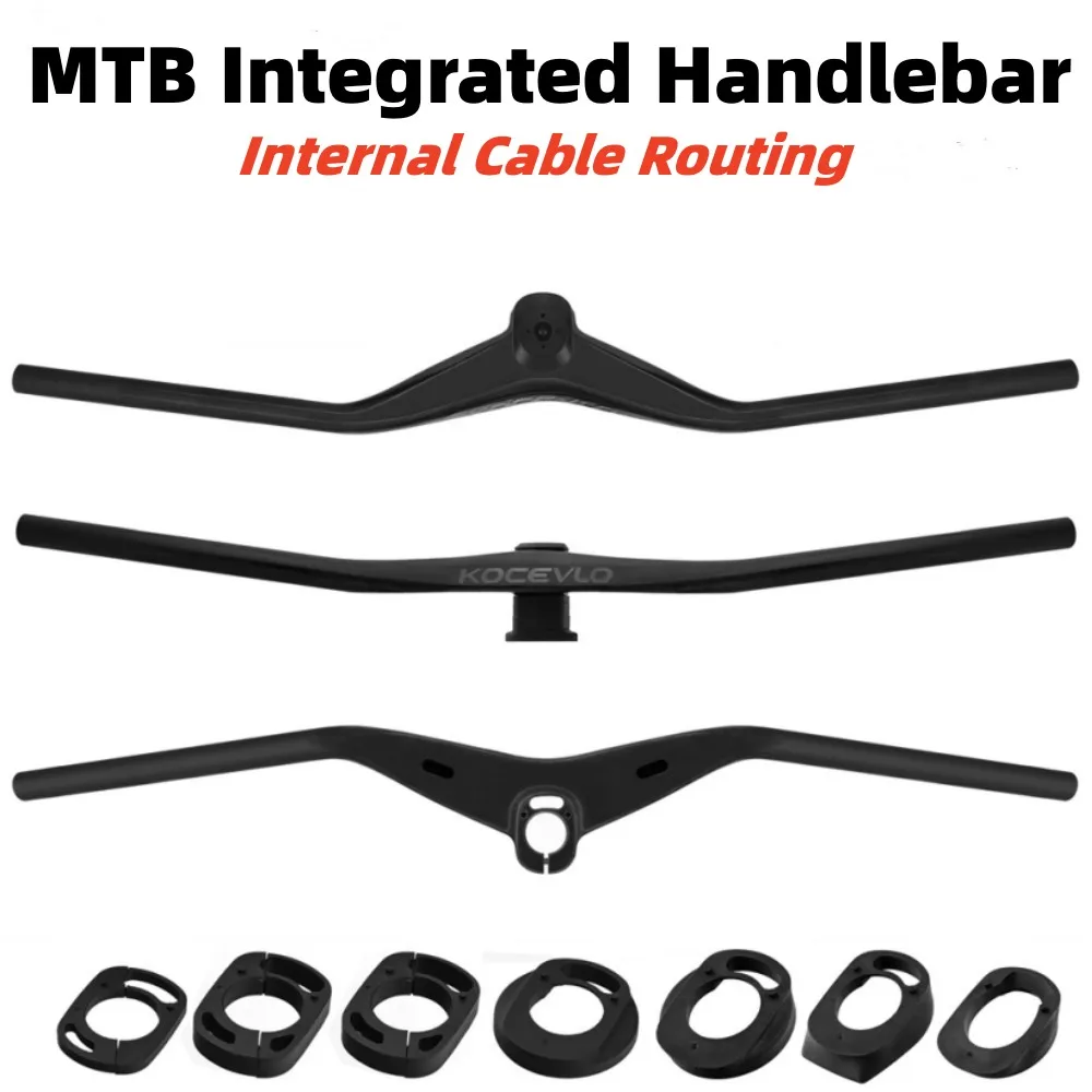 Integrated Mtb Carbon Handlebar 65/85/105x780mm T800 Mtb Carbon Table 28.6mm Steering Wheel For Mountain Bicycle Handle Bar Part