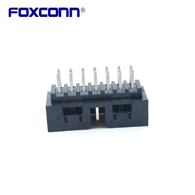 Foxconn HLH2071-LA00E-4Hブラック14ピンマット金属コネクタ