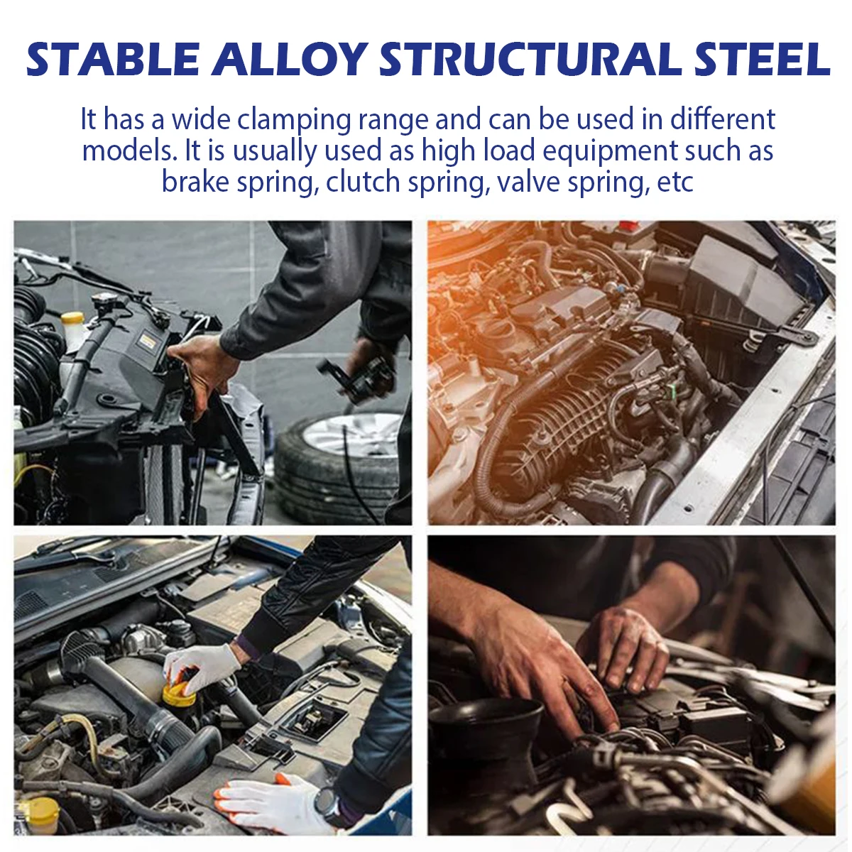 ضاغط حلقة مكبس للسيارة ، نوع السقاطة للمحرك ، مثبت النطاق ، 53-classp ، حلقة معدنية ، ضاغط قابل للتعديل ، إصلاح السيارة #4