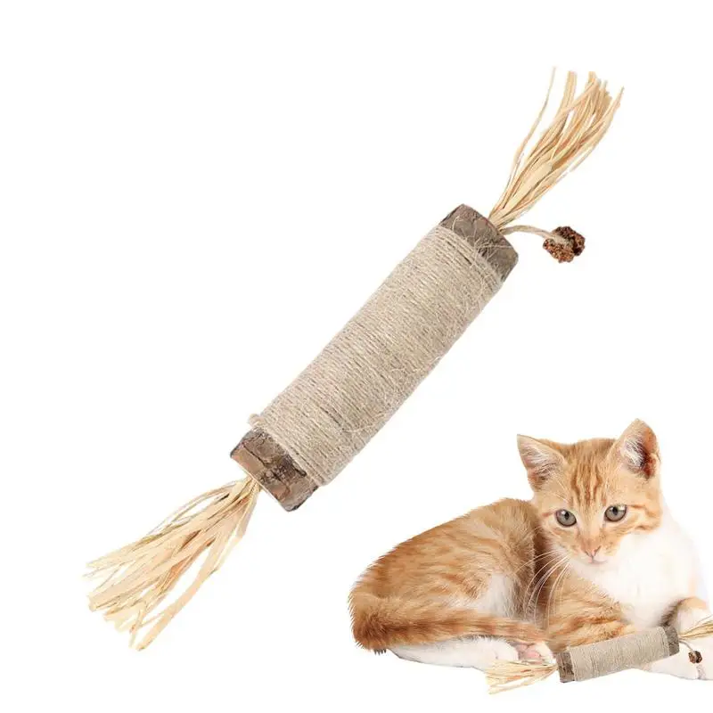 

Catnip Cat Toys Natural Pet Cat Snacks Stick Cleans Tooth Removers Hair To Promote Digestion Silvervine Kitten Chew Toy