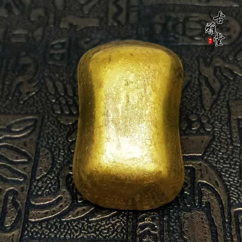 High-density , , -plated bars, ancient coins, pure red gold ingots, random fonts