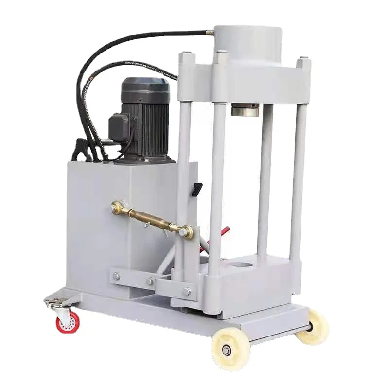 Electro-hydraulic vertical shaft disassembly and assembly machine Steering knuckle kingpin countershaft horn tie rod sleeve
