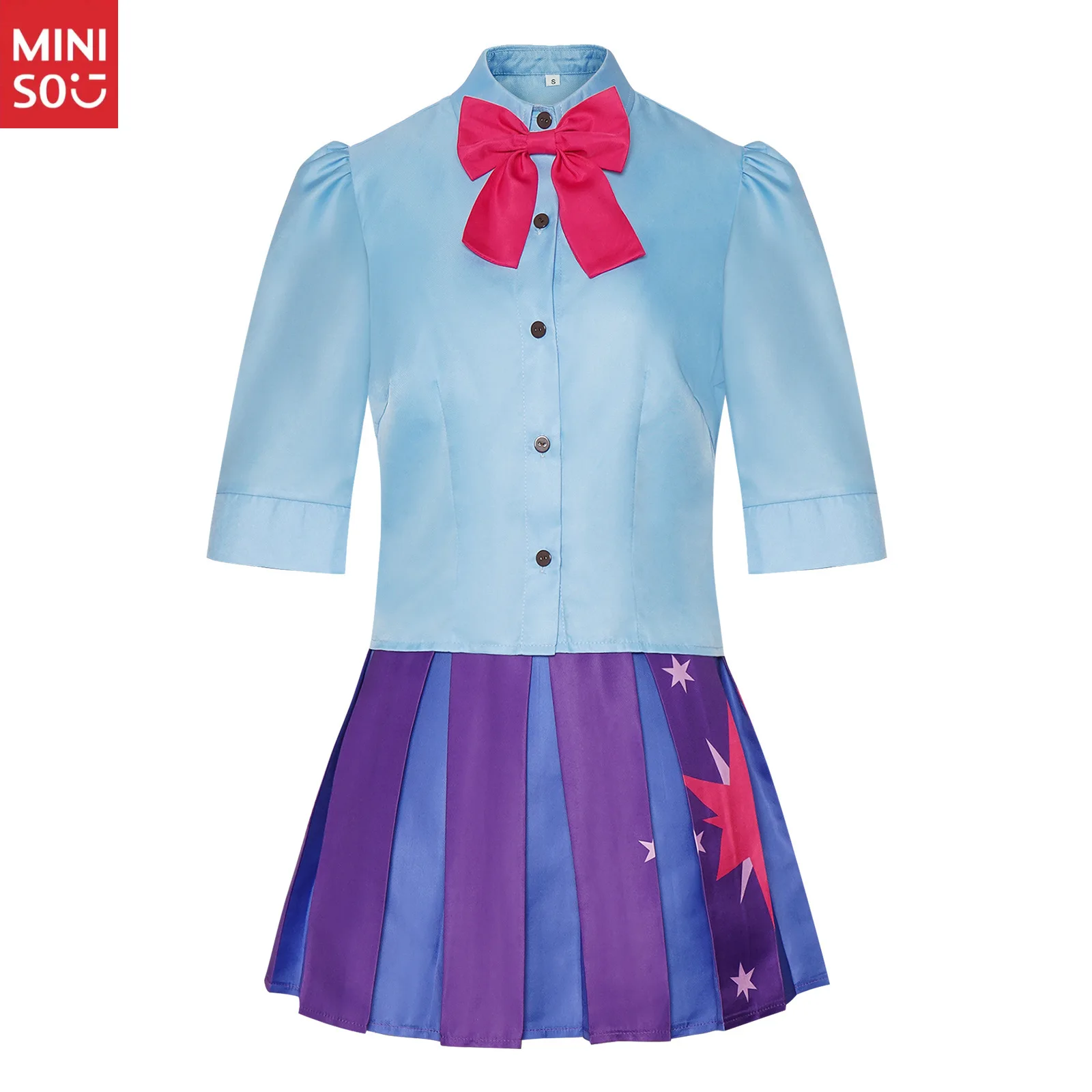  My Little Pony Twilight Sparkle Cosplay Costume, Halloween Rainbow Pony Stage Performance Outfit