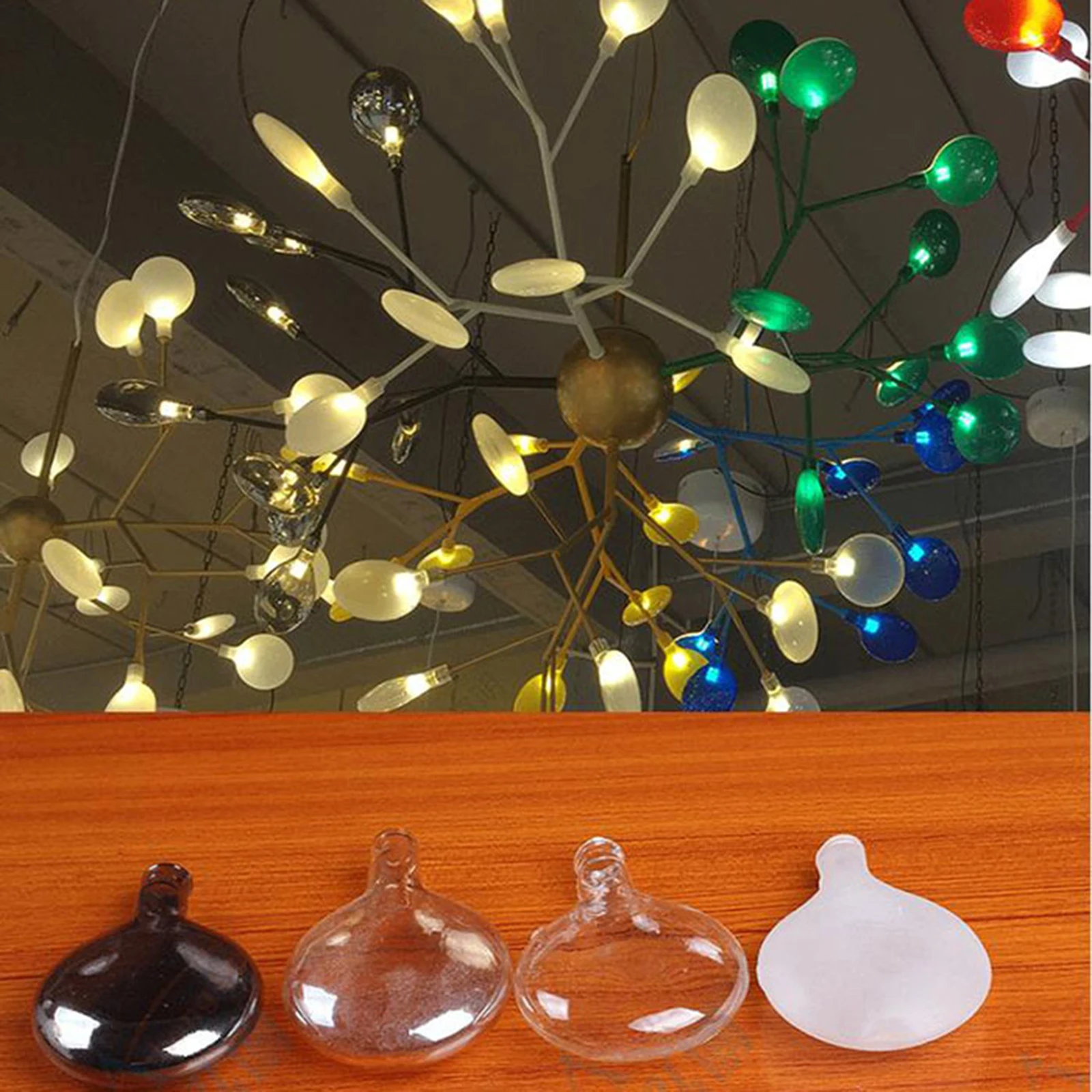 Glass Lampshade Elegant Minimalistic Living Room Decors Replacement Light Cover for Wall Sconces Pendant Chandelier Floor Lamp