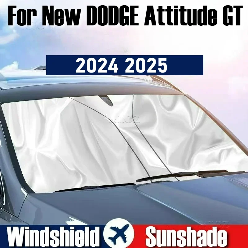 

Car Styling For New DODGE Attitude GT 2024 2025 For GAC Empow 2023-2025 Windshield Sunshade Cover Anti UV Protection Auto Parts