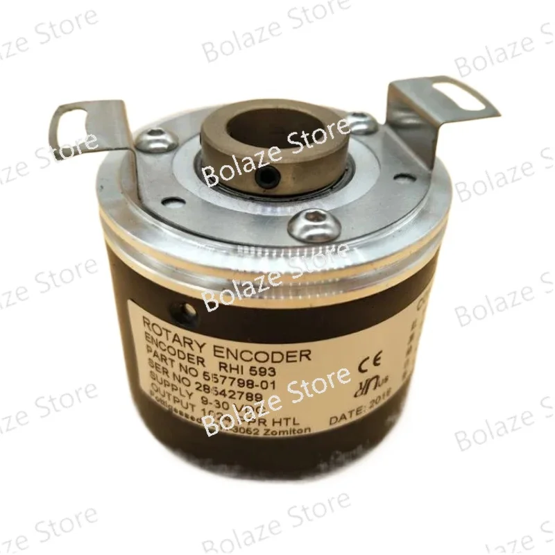 

RHI 593-1024 PART NO 557798-01 Hollow Shaft Rotary Encoder