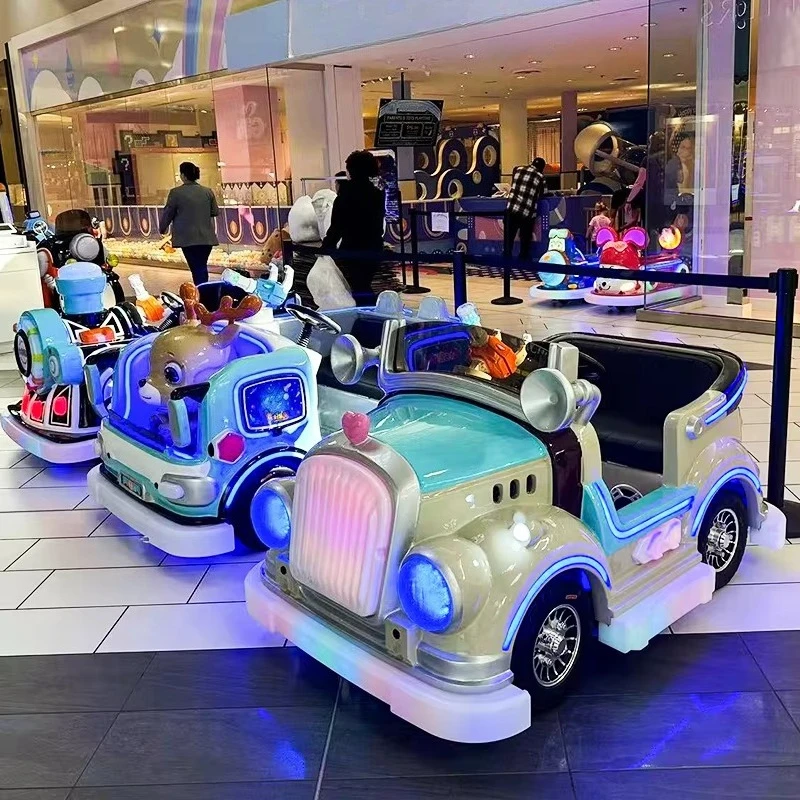 Haojile Retro  Classic Electric Bumper Cars for Kids - Indoor/Outdoor Family Fun Ride for Parks, Malls & Events