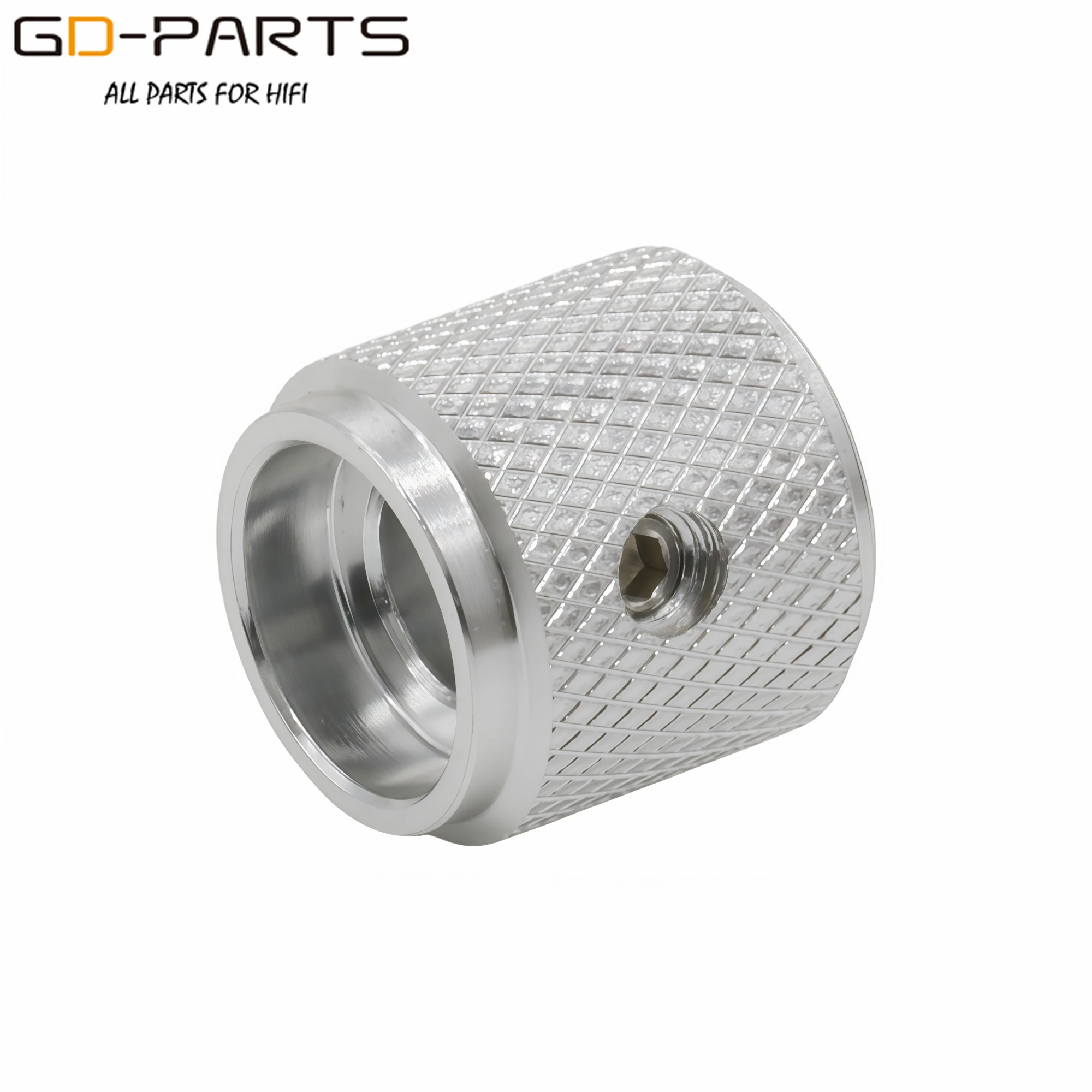 1PC 13x13mm Mini Solid Full Aluminum knob Button for Guitar AMP Effect Pedal Cabinet 6mm Shaft Hole Silver Black Gold