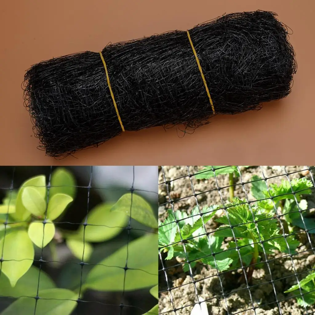 Anti-Bird Plant Veg Fruit Protection Fine Mesh Netting Net Black For Pond Garden Farm Fish Ponds Chicken Netting Rabbit Fence