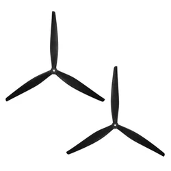 1Pair HQProp 15X7.3X3 15inch 3-blade Propeller Dia.381mm CW CCW Paddle 0.5mm Shaft Hole Black Props for FPV Drone Accessories