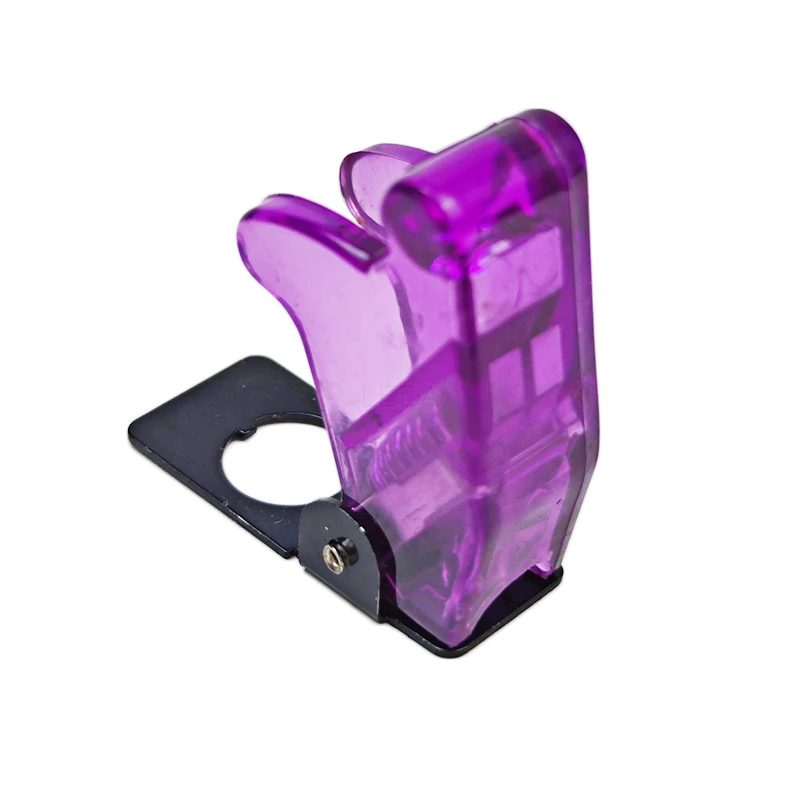 1Pcs Illuminated LED Toggle Switch's Safety Aircraft Flip Up Cover Guard Auto Car Boat Truck Carbon Fibre Red Blue Green Yellow