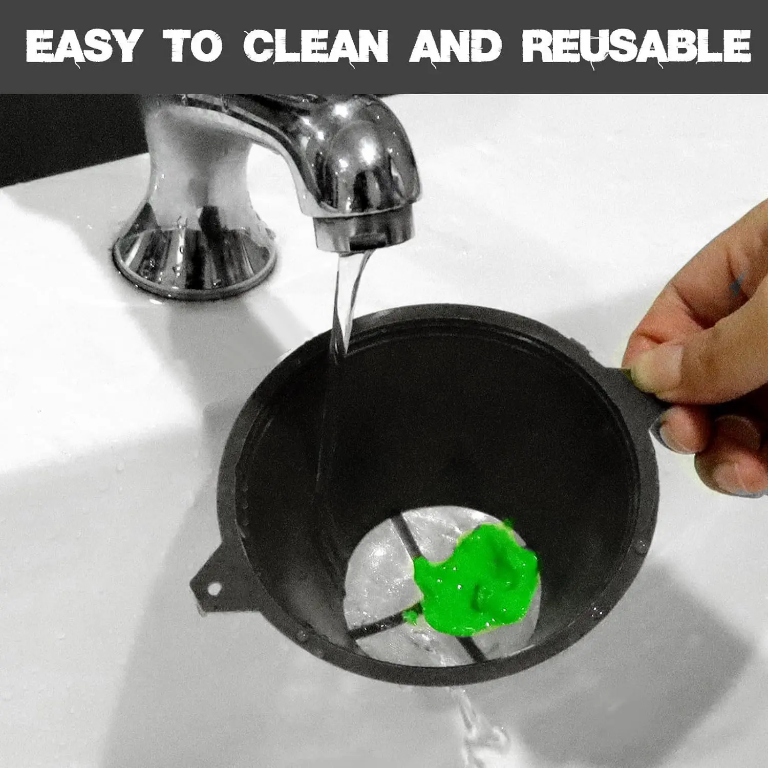 50 buah penyaring Cat, penyaring cat 100MM dengan jaring nilon halus dapat digunakan kembali industri Filter cat nilon Mesh mudah dipasang