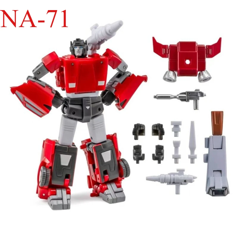 

[New] Transformation Toy NA H71 Side Arm Action Robot Model Small Scale Toy Exquisite Gift Collection