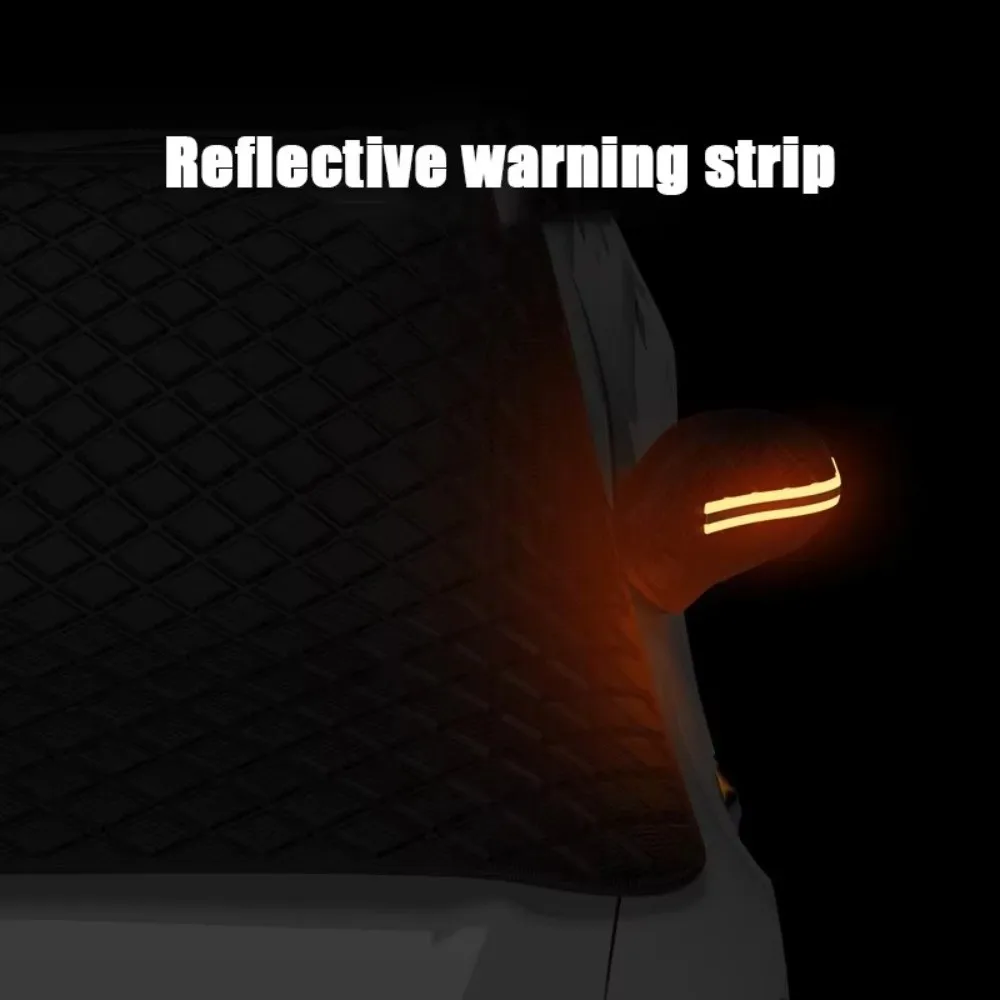 

Magnetic Car Front Windscreen Cover Sun Protection Waterproof Automobile Sunshade Cover Large Size Waterproof Car Cover