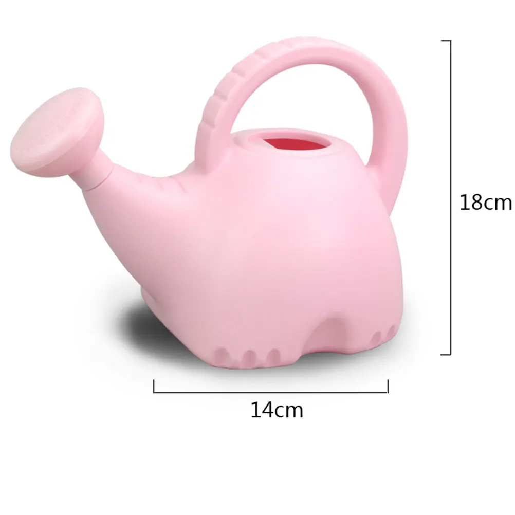 Attrezzi da giardinaggio per bambini Annaffiatoio per bambini Pala di bambù Design sicuro per cartoni animati Uso portatile per interni ed esterni