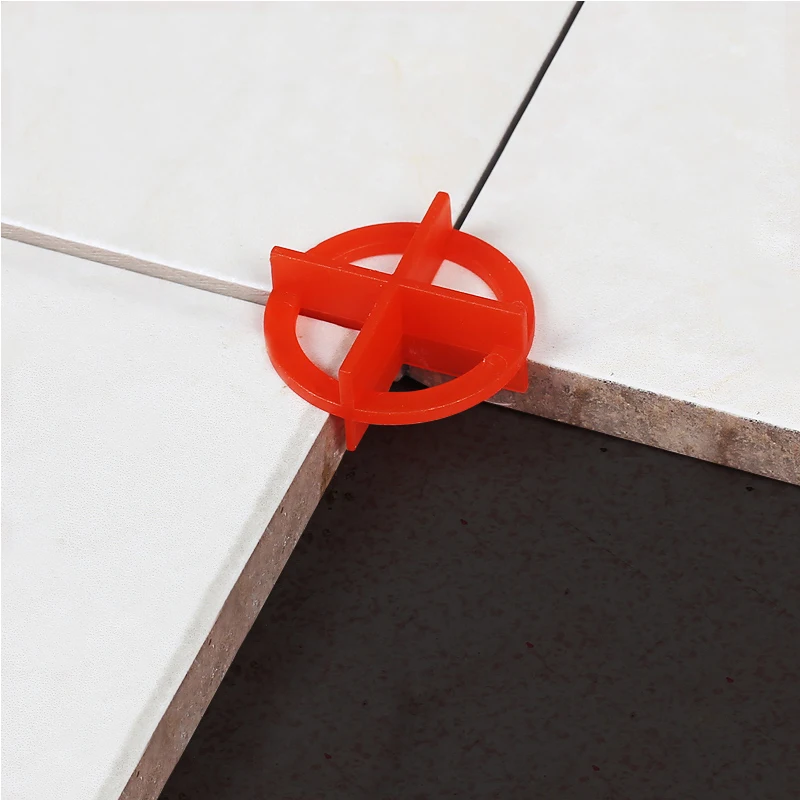 Recyclable Plastic Tile Leveling System Porcelain Cross Spacer Tile Spacers for Secure Floor and Wall Setting
