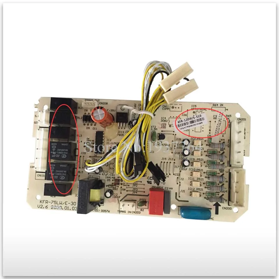 new for Midea computer board circuit board RF16LW/ESD KFR-120W/S-510 KFR-75LW/E-30 PC board good working