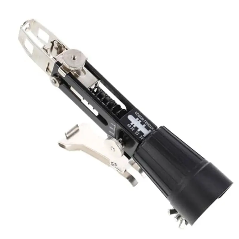 AA20-Steel Nail Machine Adapter Set For Woodworking Drill, Easy Adjust & Install Portable Accessory For Workshop Drilling