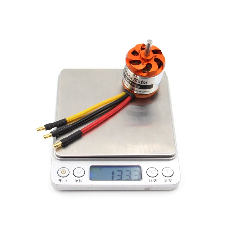 dys D3542 3542 1450KV 1250KV 1000KV Brushless Motor 2~4S Lipo 5mm Shaft Diameter Gold and Silver For 70A ESC Fixed-wing Drones