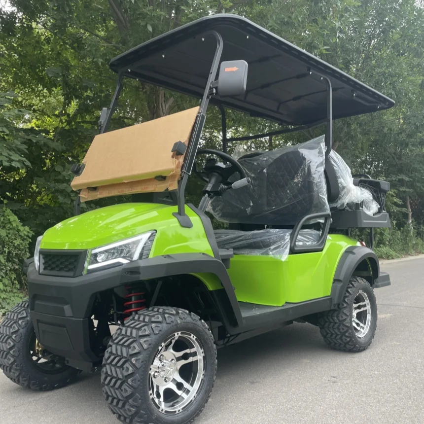 Golf Cart Electric Model E 6 Seat Consistent And Efficient Electric Drivetrain High Strength Steel New Energy Electric Golf Cart