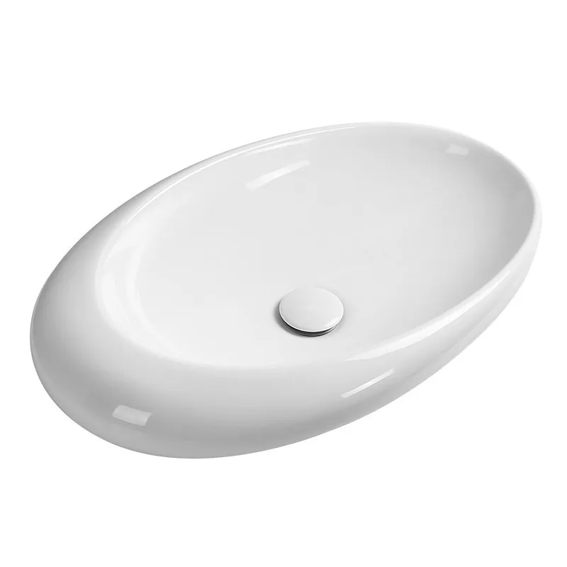 

Creative fashion countertop basin art basin washbasin special-shaped basin washbasin bathroom oval personalized washbasin