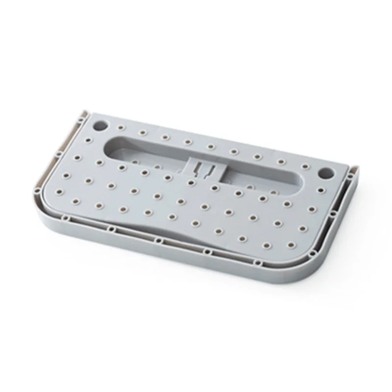 

Wall Mounted Perforated Foldable Plastic Shoe Rack For RV Dustproof Adhesive Storage RV Furniture Hardware Storage Accessories