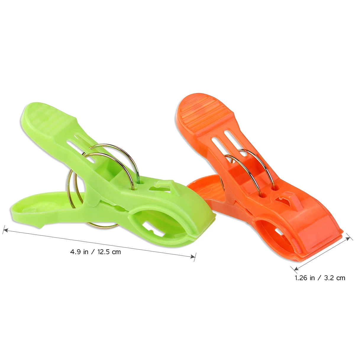 

Multifunctional beach towel clips bright color beach towel clips plastic beach towel clips quilt clips
