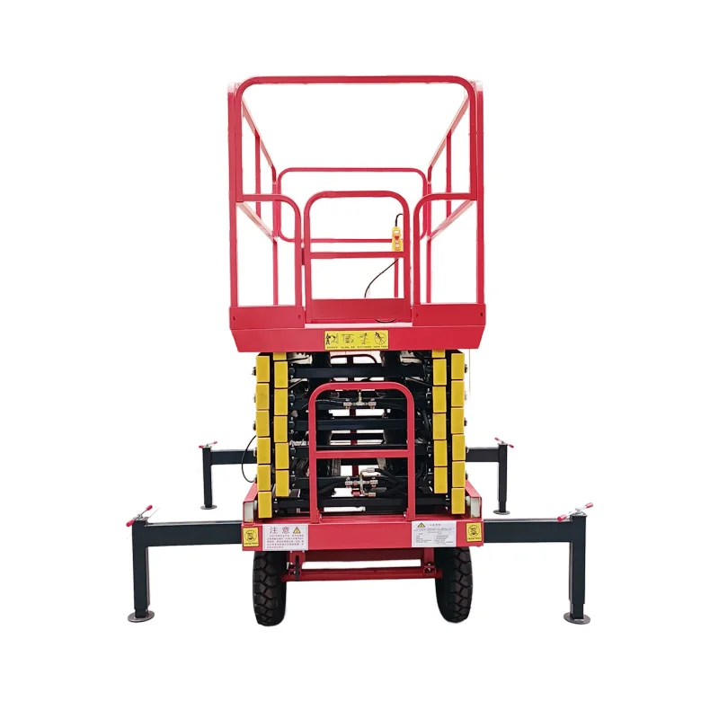 Lift Vertical Aerial Work Platform Outdoor Rough Terrain Lifting Platform Guayaquil-Ecuador