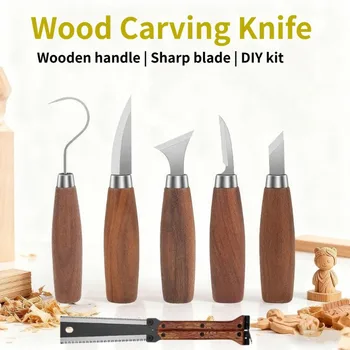Ergonomic Wood Carving Knife 1