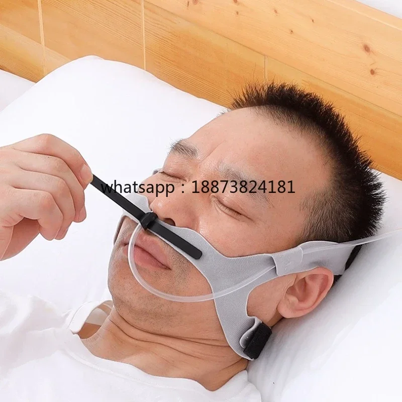 Elderly Nursing Auxiliary Head Strap  Adjustable Retaining Band for Nasal Feeding and Oxygen Tube fast shipping