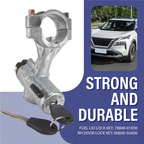 5 st tändningsstartbrytare med nyckel för Nissan för Patrol GQ Y60 1988-1998 strömbrytare för Nissan Sentra B12 99810-50A00 12 best sales Patrol Y60 Nissan - №6