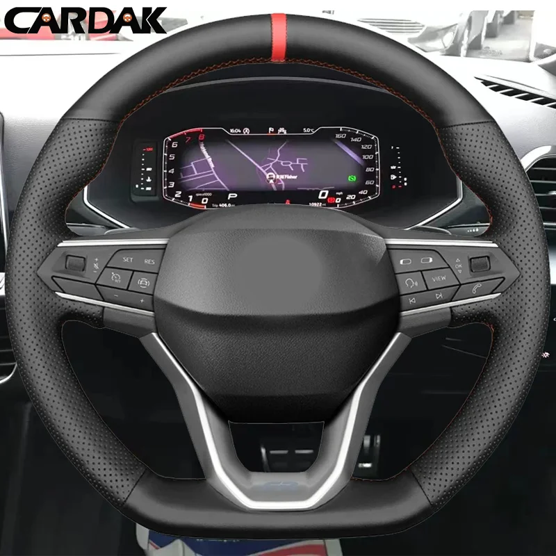 Black Leather Red M… - image
