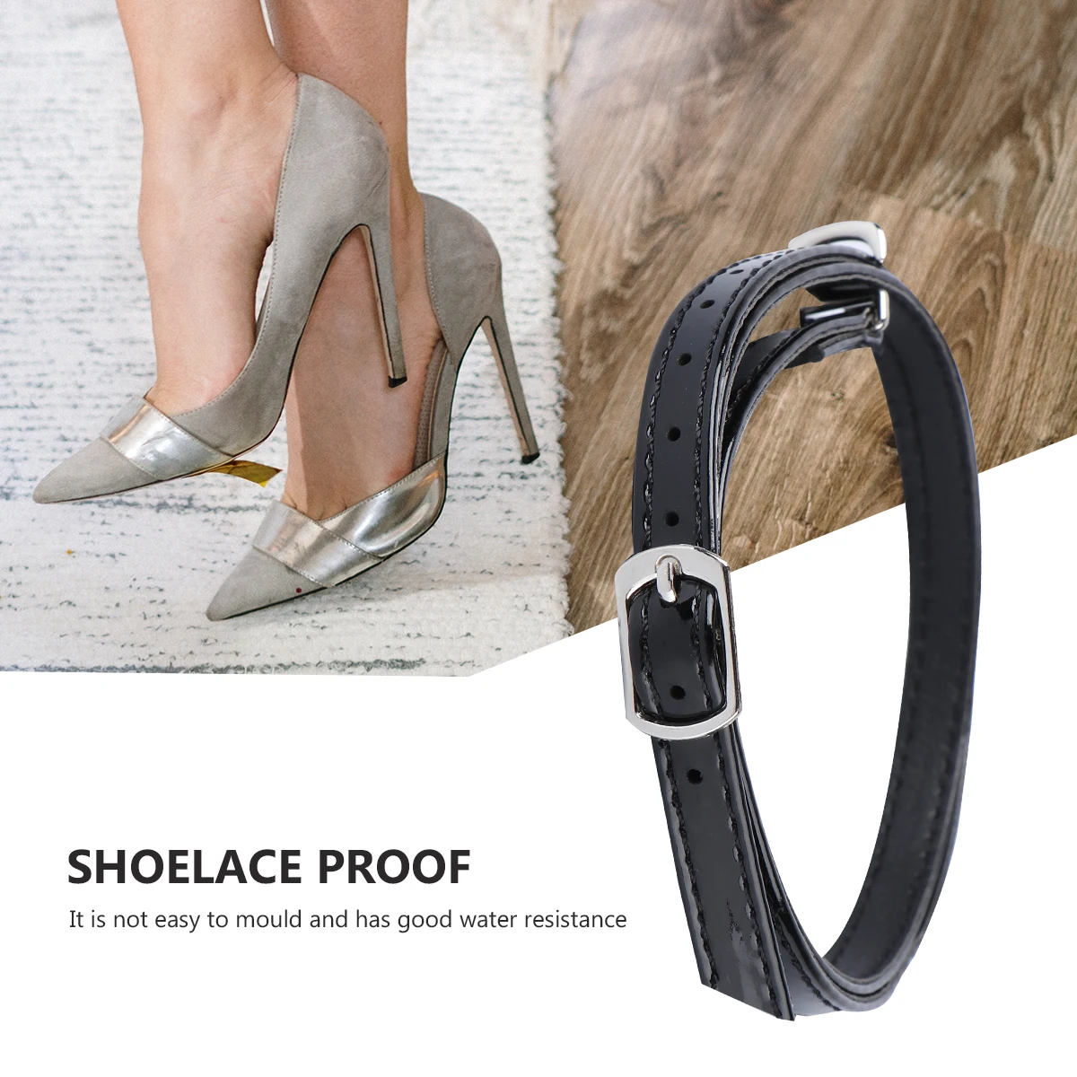 

Anti-drop Shoelaces Cross Straps Replacement Girl for Women Loose High Heel Heels High-end Pu Bundle Detachable Ankle