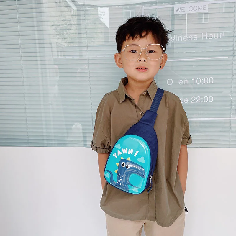 กระเป๋าคาดอกเด็ก ลายการ์ตูนสุดน่ารัก สำหรับเด็กชายและเด็กหญิง  กระเป๋าสะพายข้างความจุสูง กระเป๋าถือ กระเป๋าใส่เหรียญ กระเป๋าเดินทาง