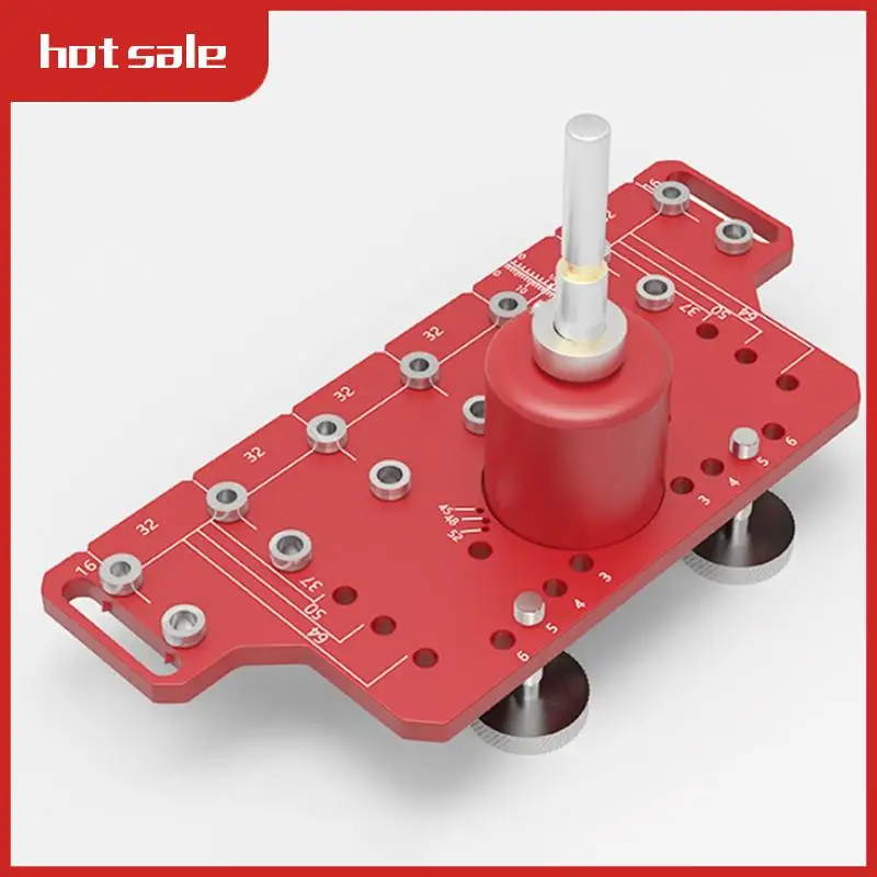 

A21R-2In1 Дверная ручка Полка Штифт Направляющая для сверления Приспособление Деревообрабатывающая петля Локатор сверления Отверстие для дверных отверстий навесного шкафа Приспособление