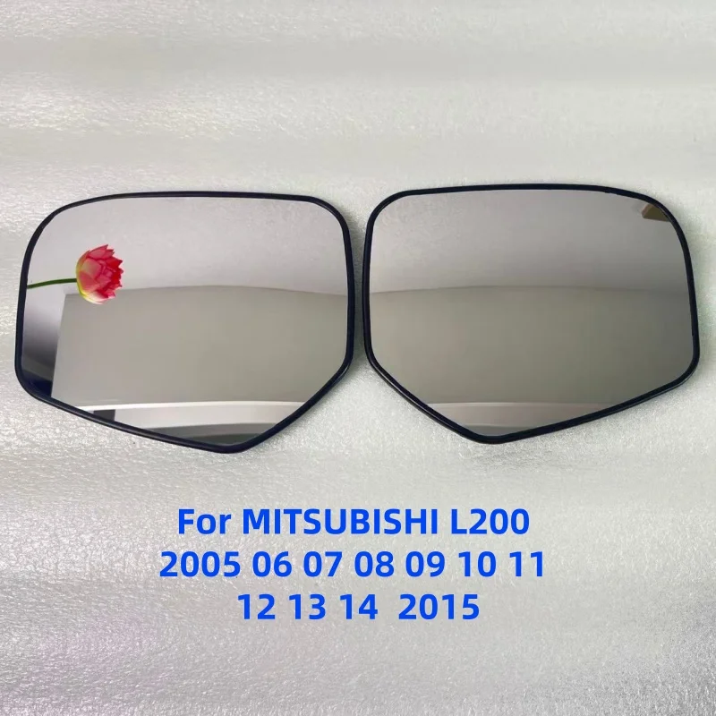 Car Pickup Heated Convex Mirror Glass For MITSUBISHI L200 2005 06 07 08 09 10 11 12 13 14 2015  left and right