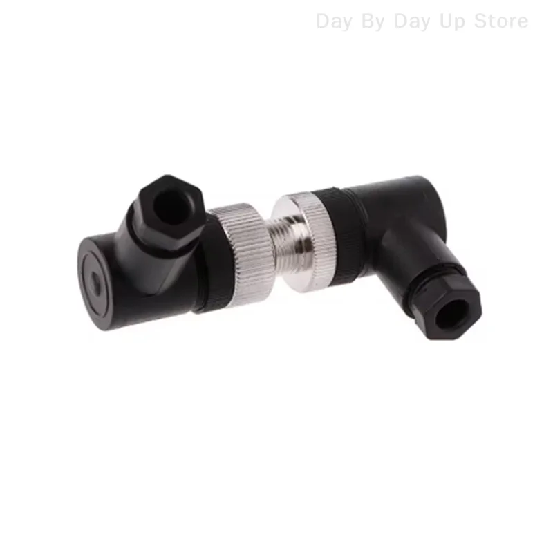 1 قطعة M12 الاستشعار موصل 3/4/5 دبوس ذكر/أنثى مستقيم/الزاوية اليمنى الطيران التوصيل التشفير #5